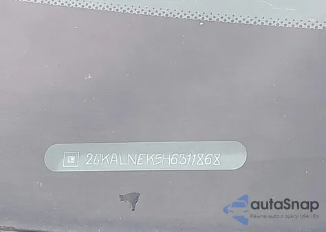 2017 GMC Terrain Sle-2 из США, поврежденный, VIN 2GKALNEK5H6311868